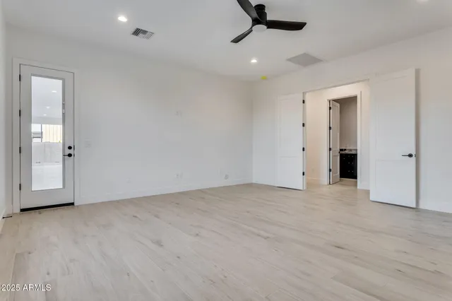 wooden floor in an empty room