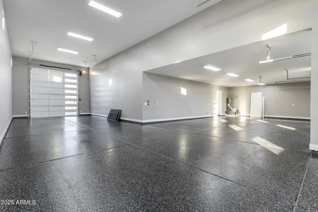 a view of a room with an empty space