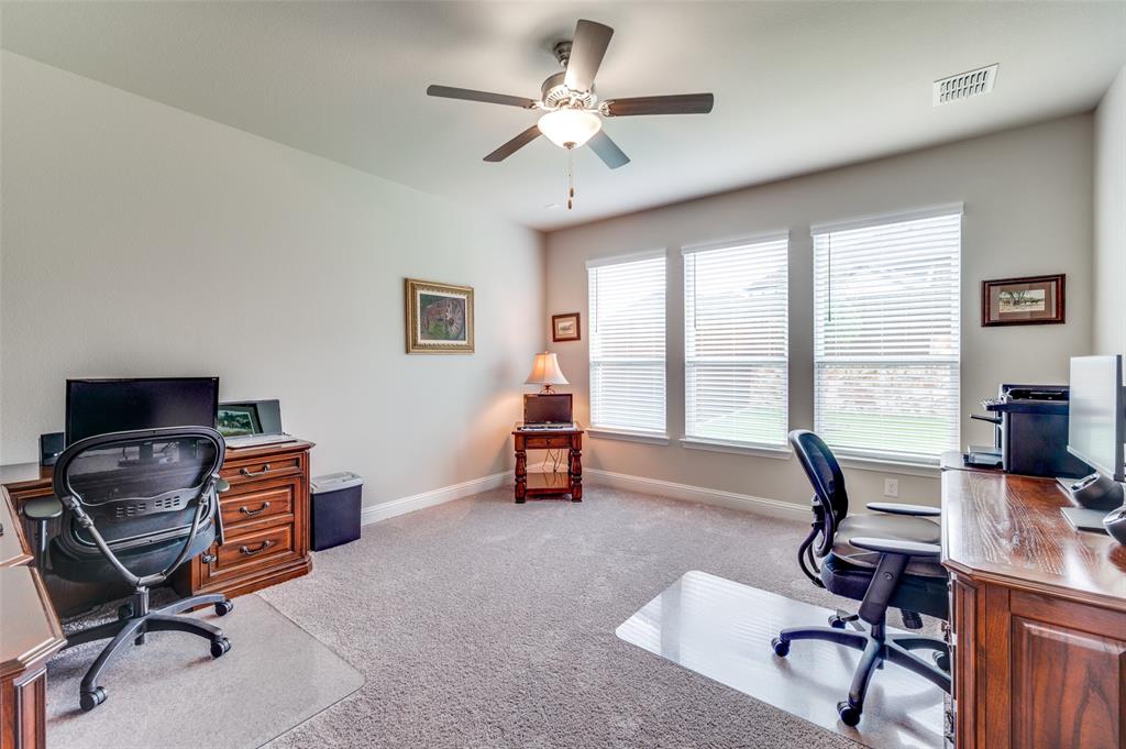 309 Savannah Lane Oak Point, TX 75068 - Photo 22 of 30 a work room with furniture and windows