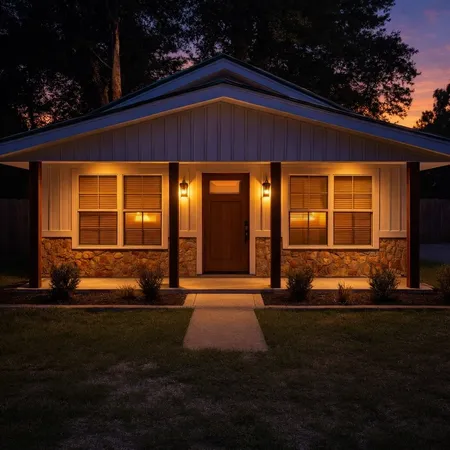 a view of pool with an outdoor space