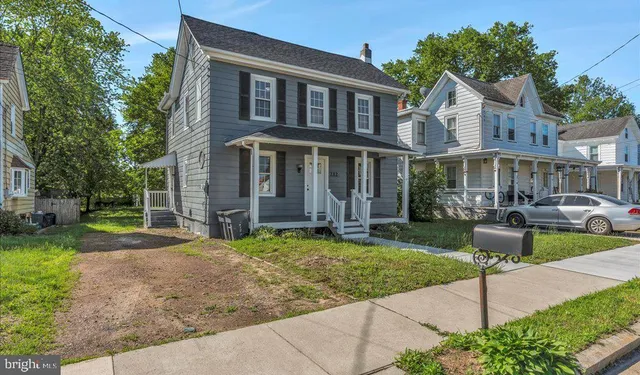 a view of a house with a garden