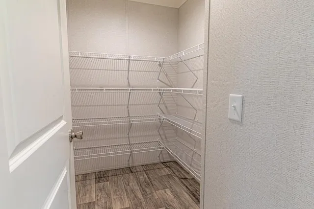 a view of walk in closet