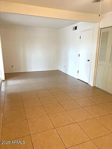 a view of empty room