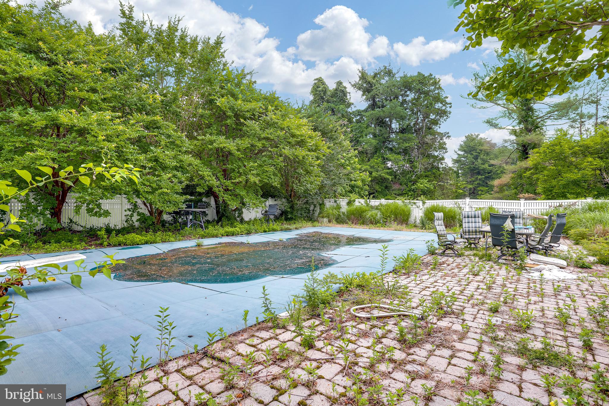1857 Poplar Ridge Road Pasadena, MD 21122 - Photo 9 of 11 In ground pool with cover