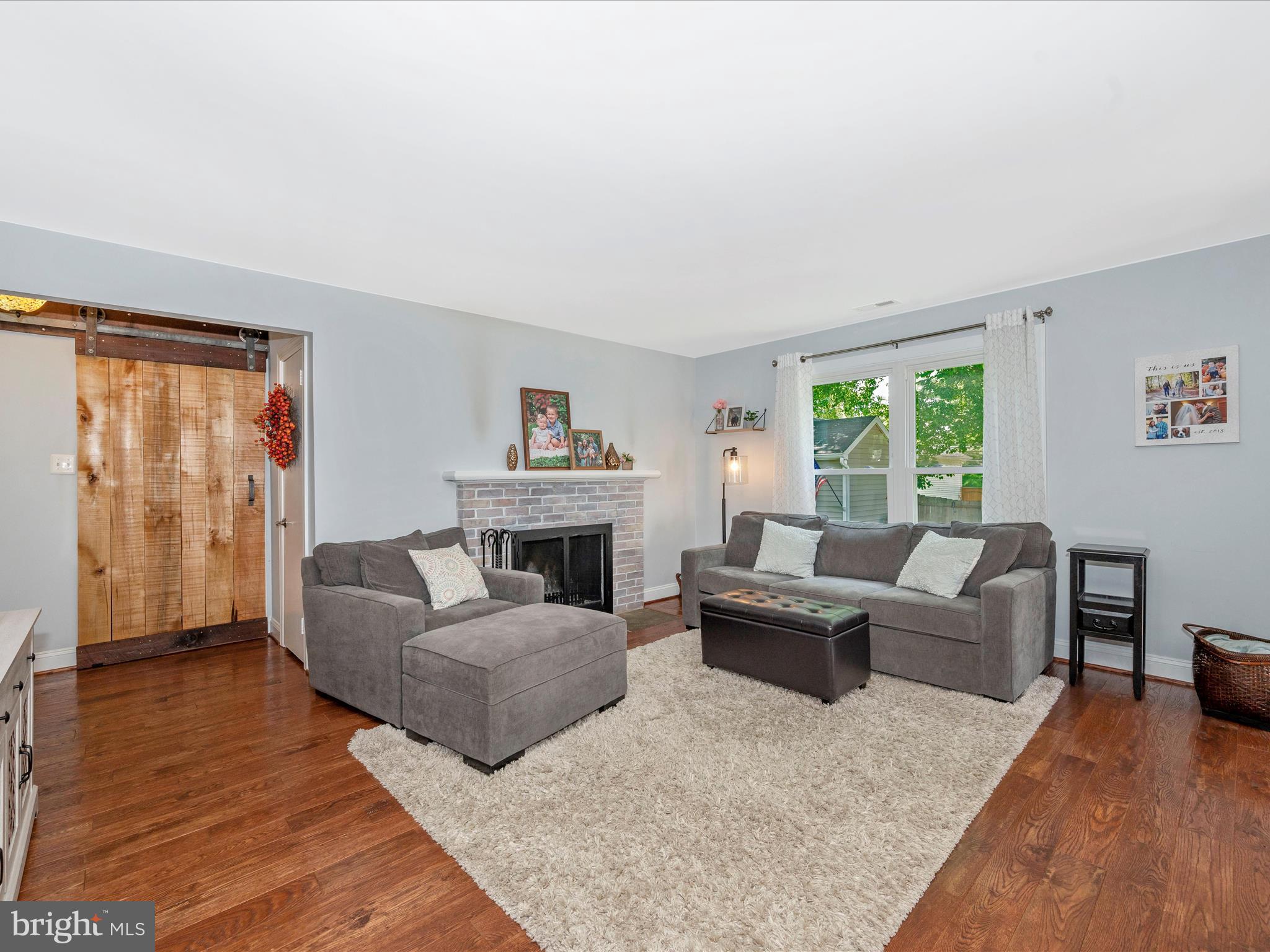 100 Spring Street Gaithersburg, MD 20877 - Photo 11 of 56 Living room with fireplace