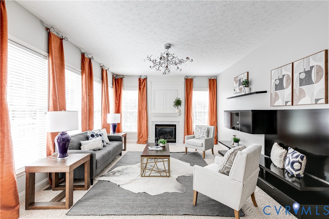 11401 Braidstone Lane Chesterfield, VA 23838 - Photo 19 of 47 Both the Family room and Den include gas fireplace