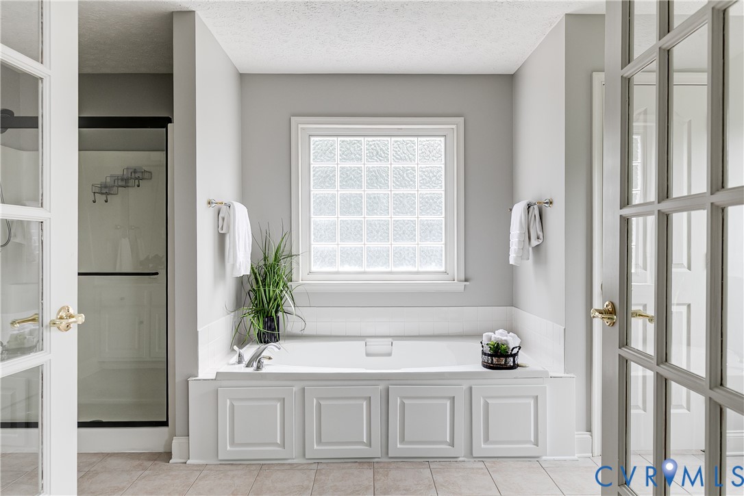 11401 Braidstone Lane Chesterfield, VA 23838 - Photo 29 of 47 French Doors into ensuite Primary Bath