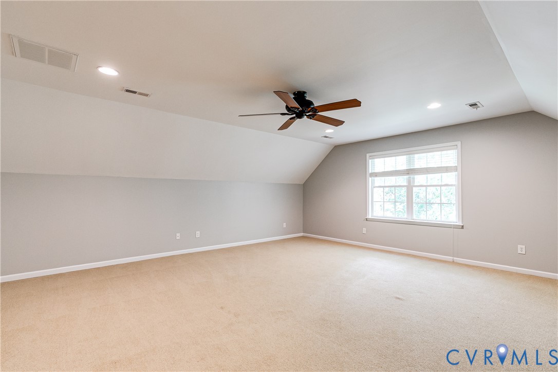 11401 Braidstone Lane Chesterfield, VA 23838 - Photo 39 of 47 3rd Floor multi purpose room with walk-in closet a