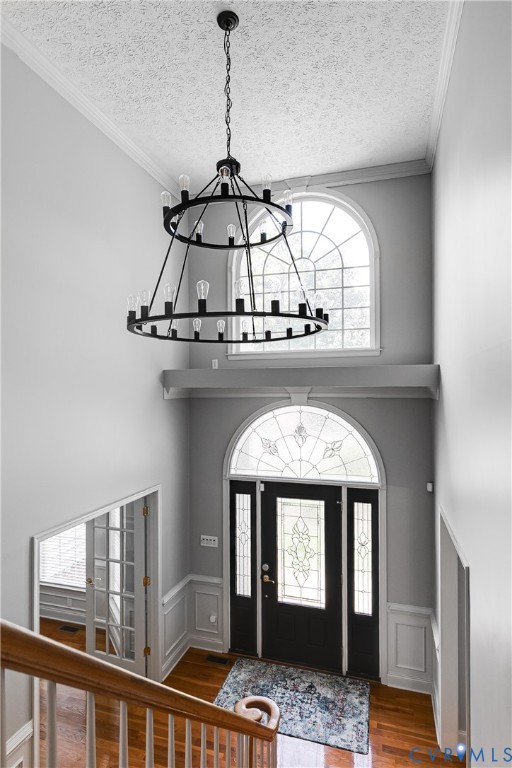 11401 Braidstone Lane Chesterfield, VA 23838 - Photo 9 of 47 Stunning New chandelier greats you.
