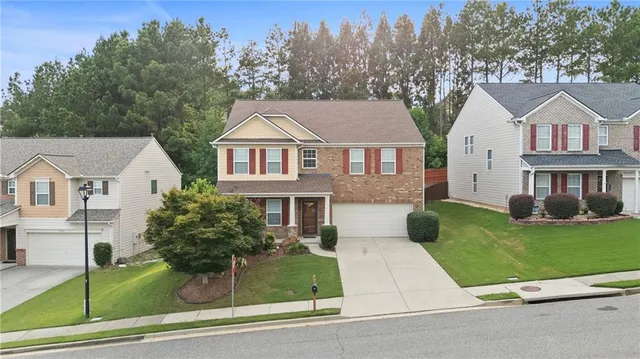 front view of house with a yard