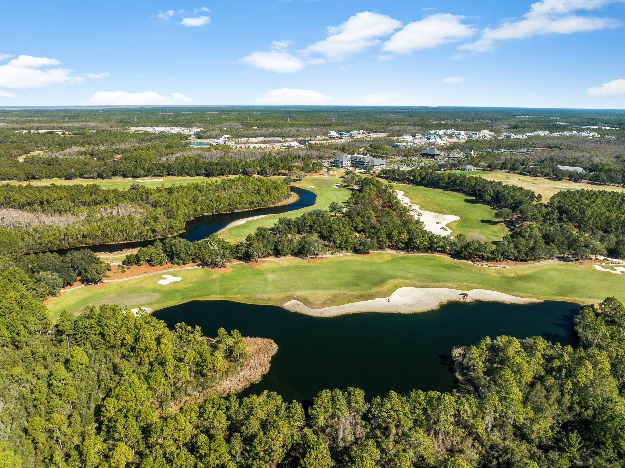 44 Seacrest Drive Inlet Beach, FL 32461 - Photo 121 of 129 a view of a city with an ocean