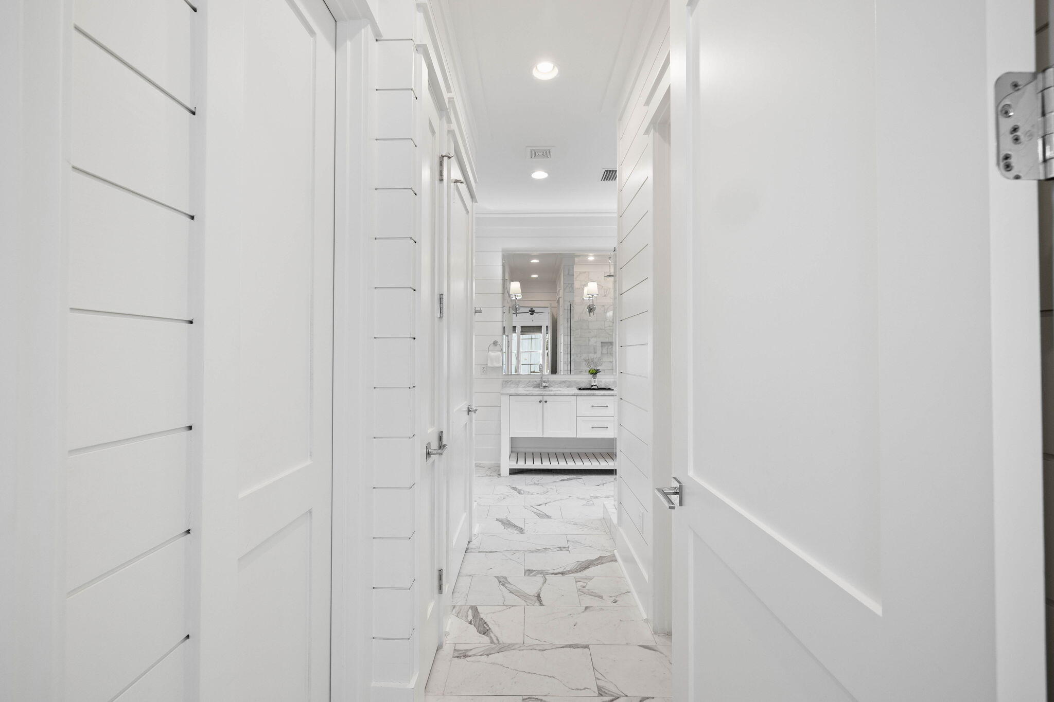 44 Seacrest Drive Inlet Beach, FL 32461 - Photo 47 of 129 a bathroom with a glass shower door