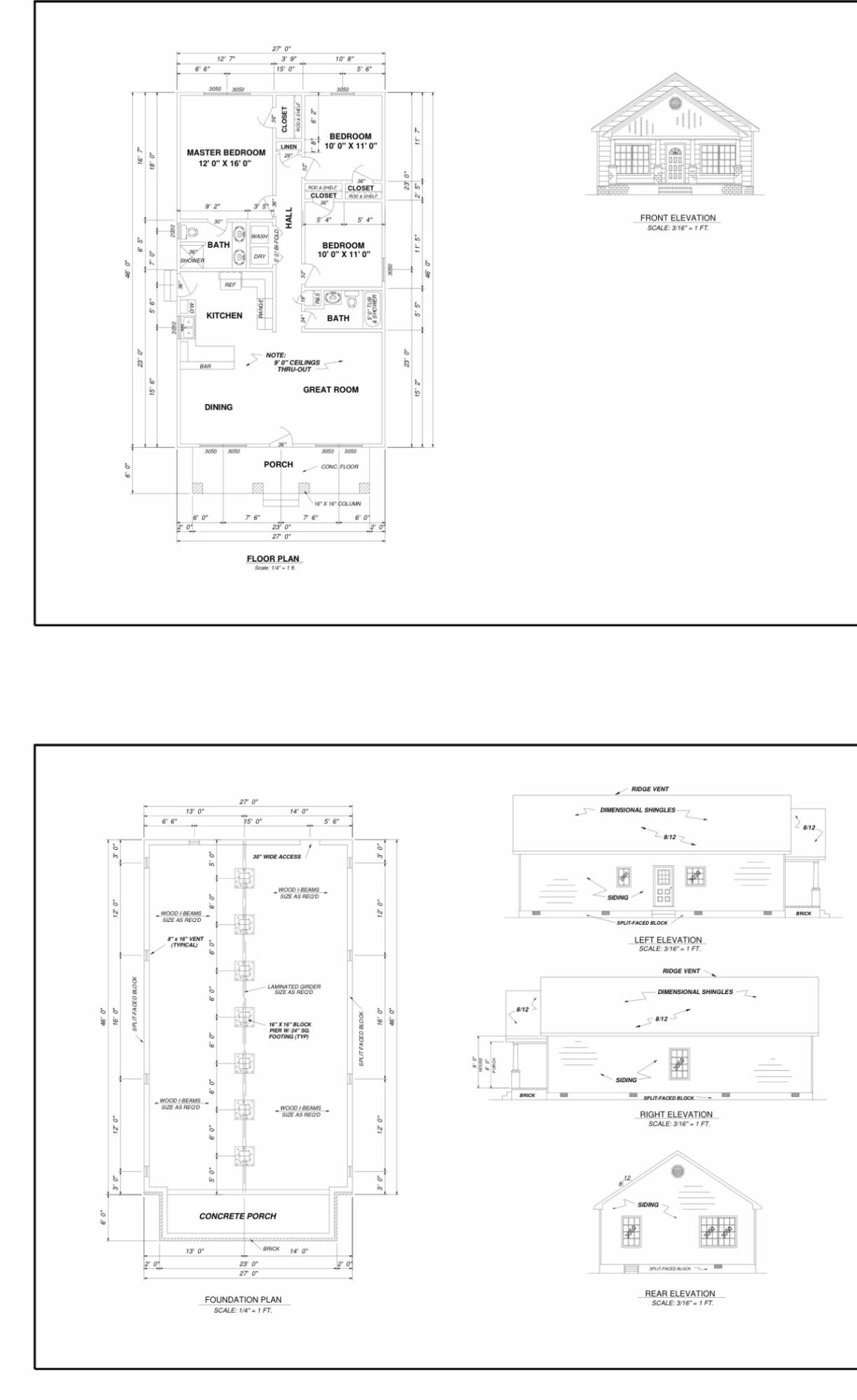 0 Hall Street LaFayette, GA 30728 - Photo 9 of 9 Floor plan