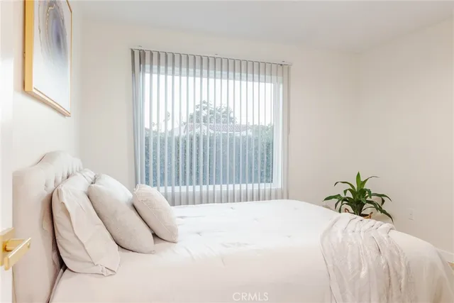 a view of a room with furniture