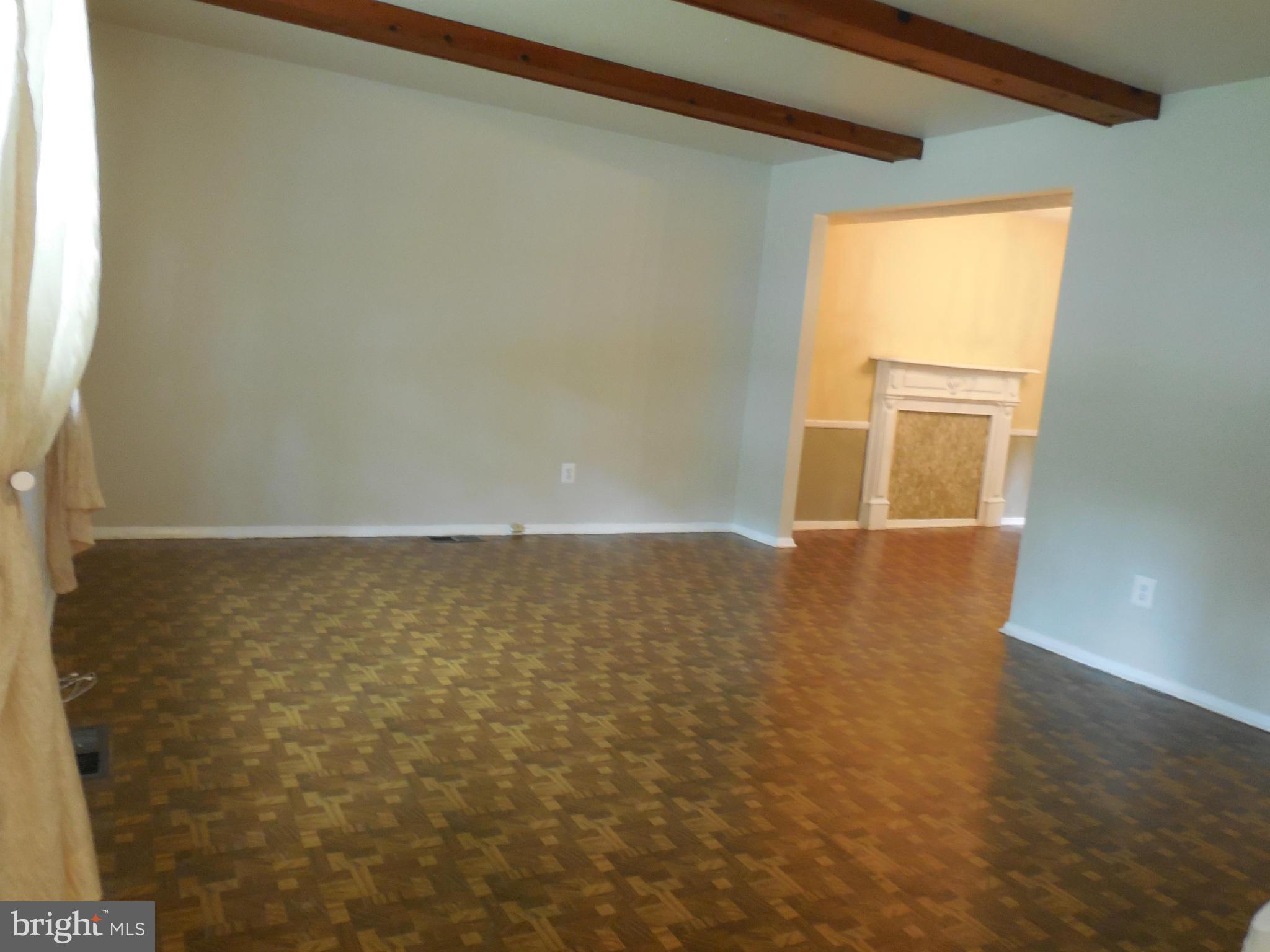 418 Highmeadow Road Reisterstown, MD 21136 - Photo 5 of 30 Living Room with Faux Beams