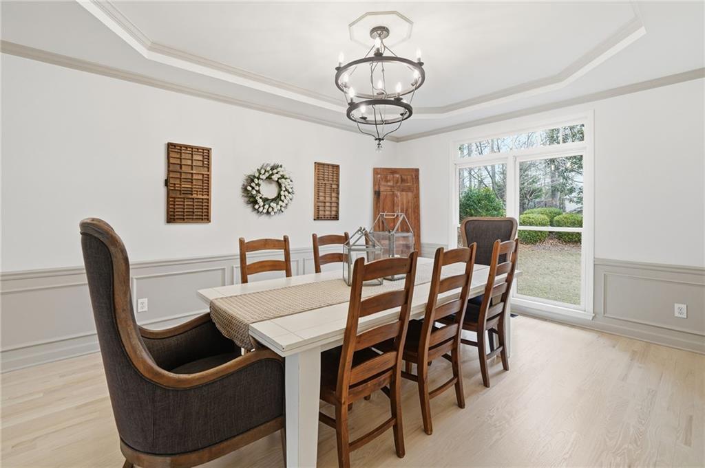 207 Cedarhurst Drive Canton, GA 30115 - Photo 12 of 83 a view of a dining room with furniture window and outside view