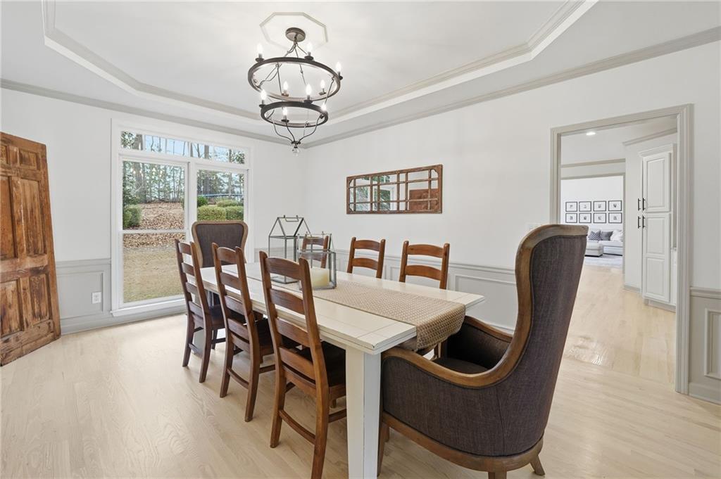 207 Cedarhurst Drive Canton, GA 30115 - Photo 13 of 83 a view of a dining room with furniture window and outside view