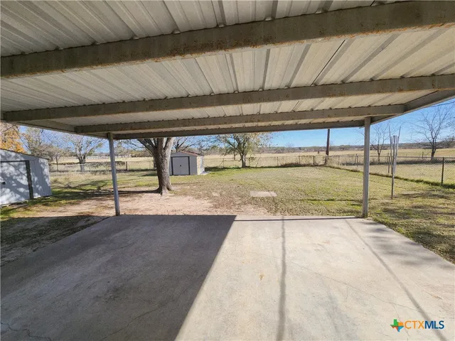 a view of outdoor space with seating
