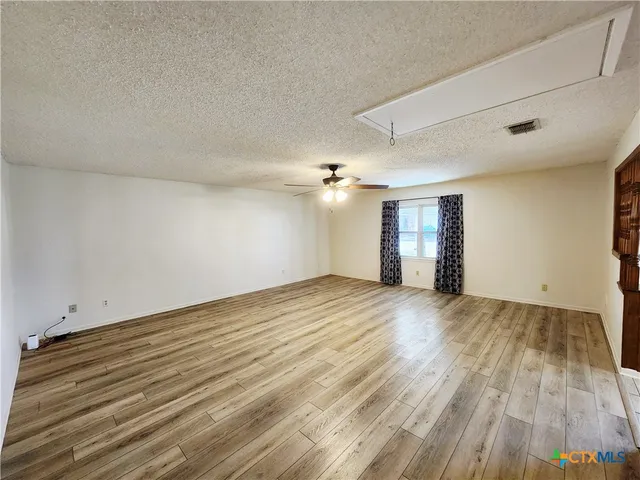 wooden floor in an empty room