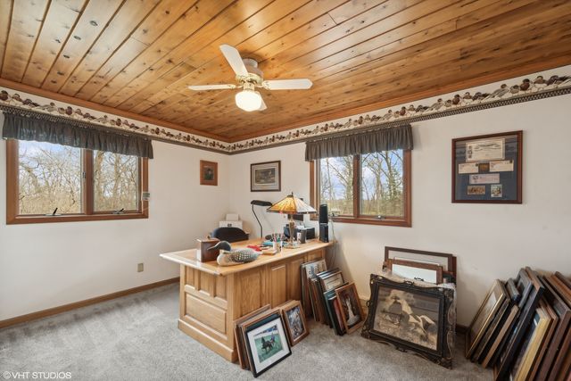 a room with furniture and window
