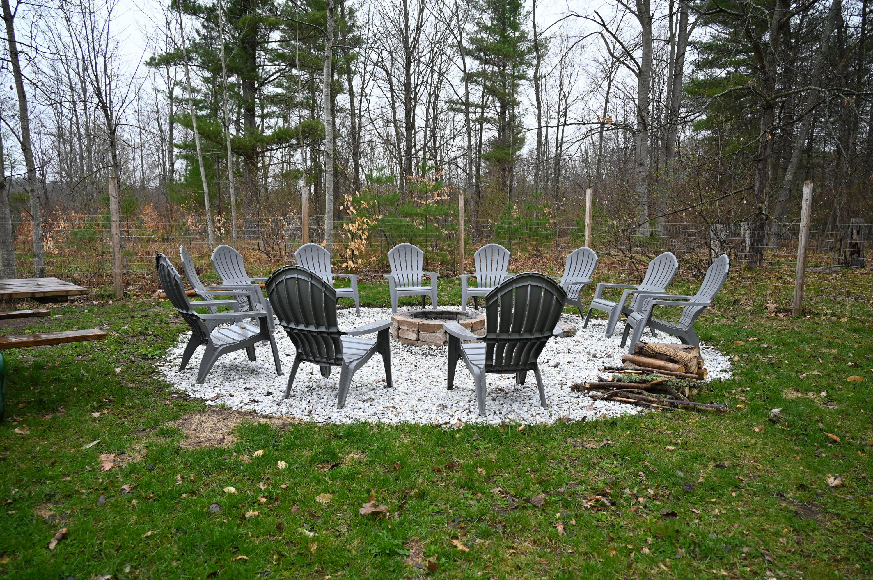 3315 Rose Road Brethren, MI 49619 - Photo 13 of 61 Fire Pit