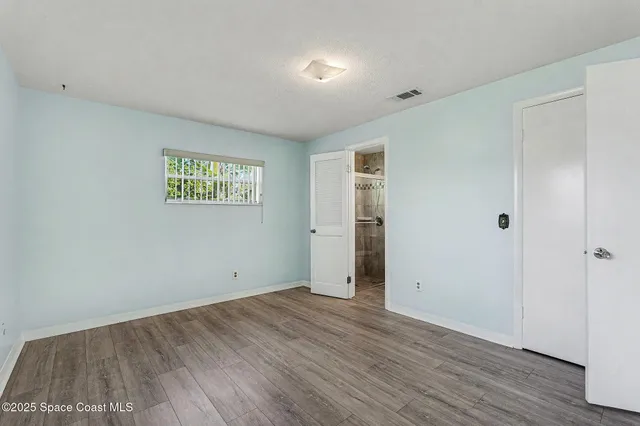 wooden floor in an empty room