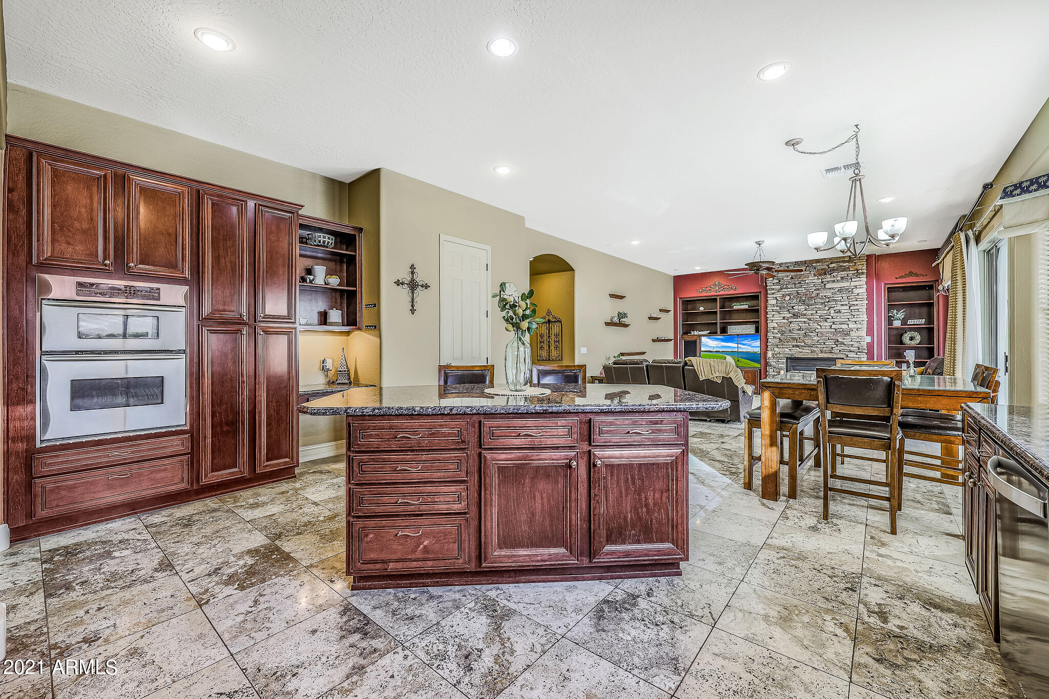 18377 West Piedmont Road Goodyear, AZ 85338 - Photo 15 of 68 Kitchen to Family Room