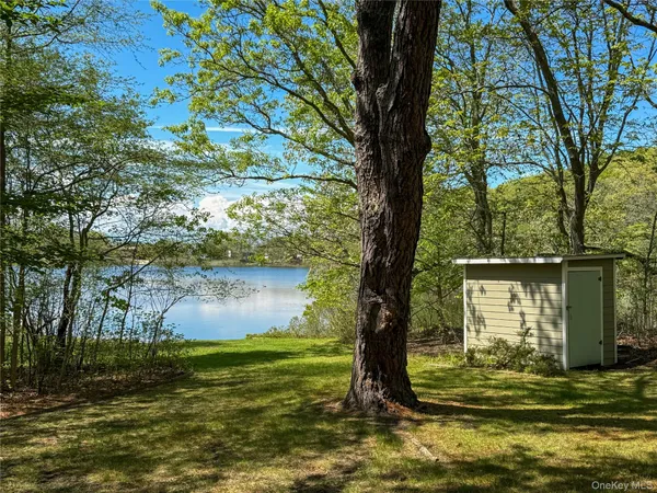 a view of a tree in front of a house