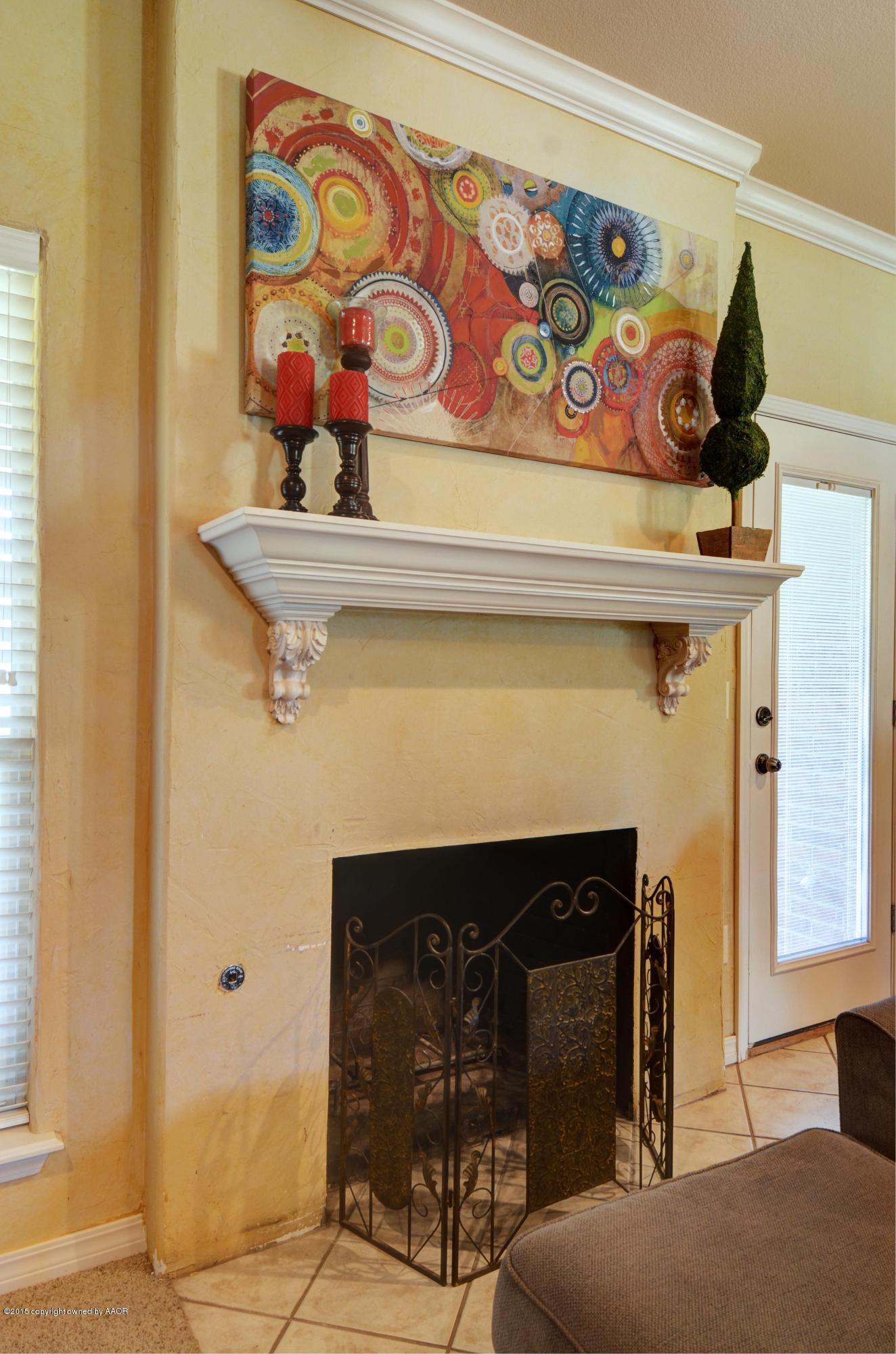 6500 Rally Road Amarillo, TX 79119 - Photo 5 of 25 05 Fireplace