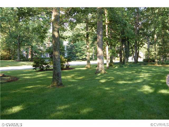 13620 Thorngate Road Midlothian, VA 23113 - Photo 2 of 12 a backyard of a house with lots of green space