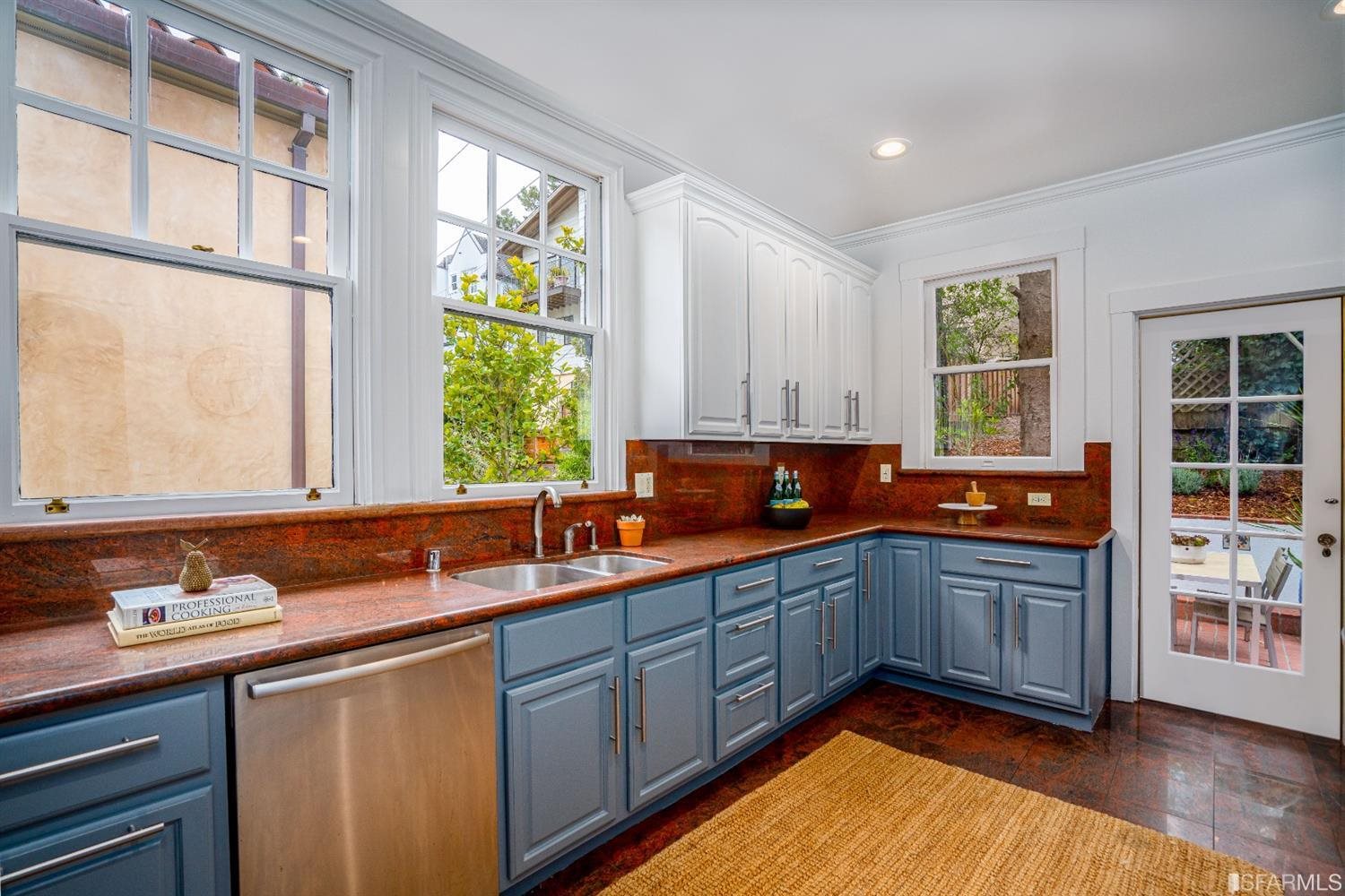369 Pacheco Street San Francisco, CA 94116 - Photo 11 of 49 a kitchen with stainless steel appliances granite countertop a sink and window