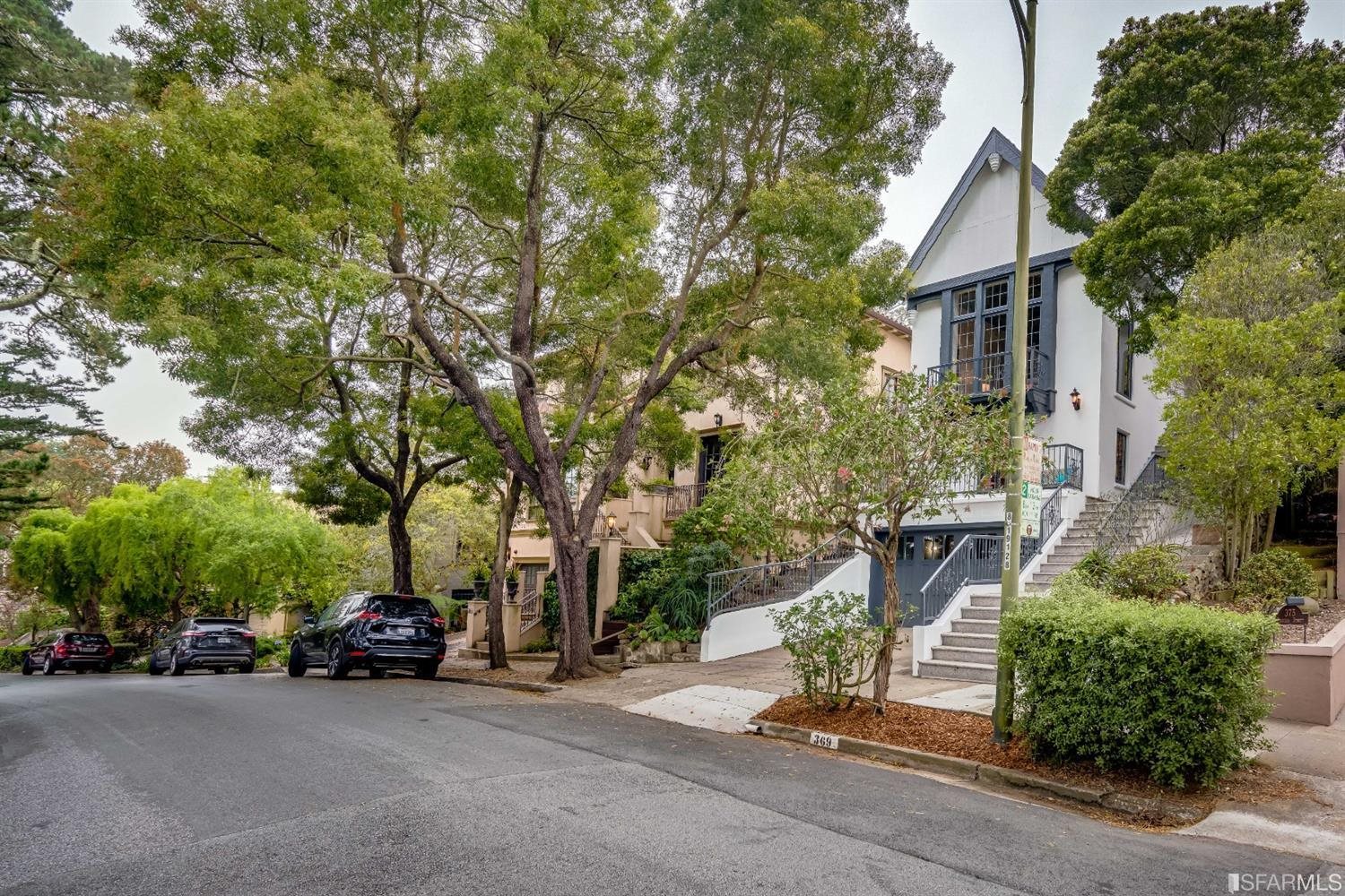 369 Pacheco Street San Francisco, CA 94116 - Photo 48 of 49 a view of a street with a cars park side of a road