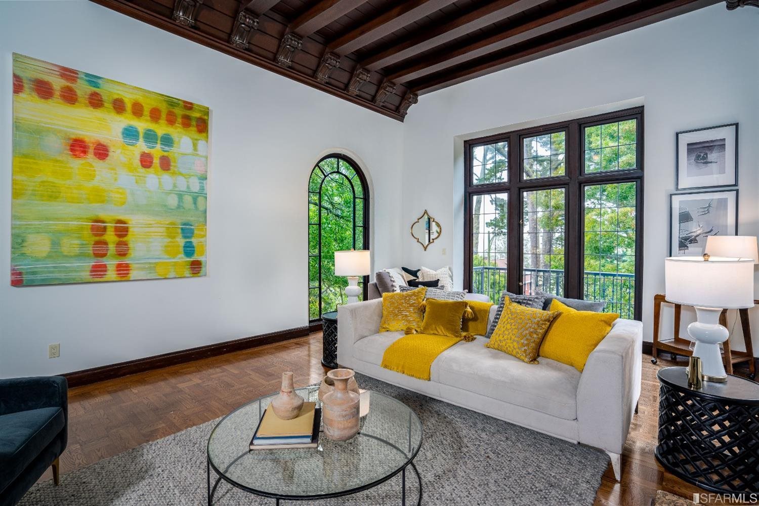 369 Pacheco Street San Francisco, CA 94116 - Photo 6 of 49 a living room with furniture and a table