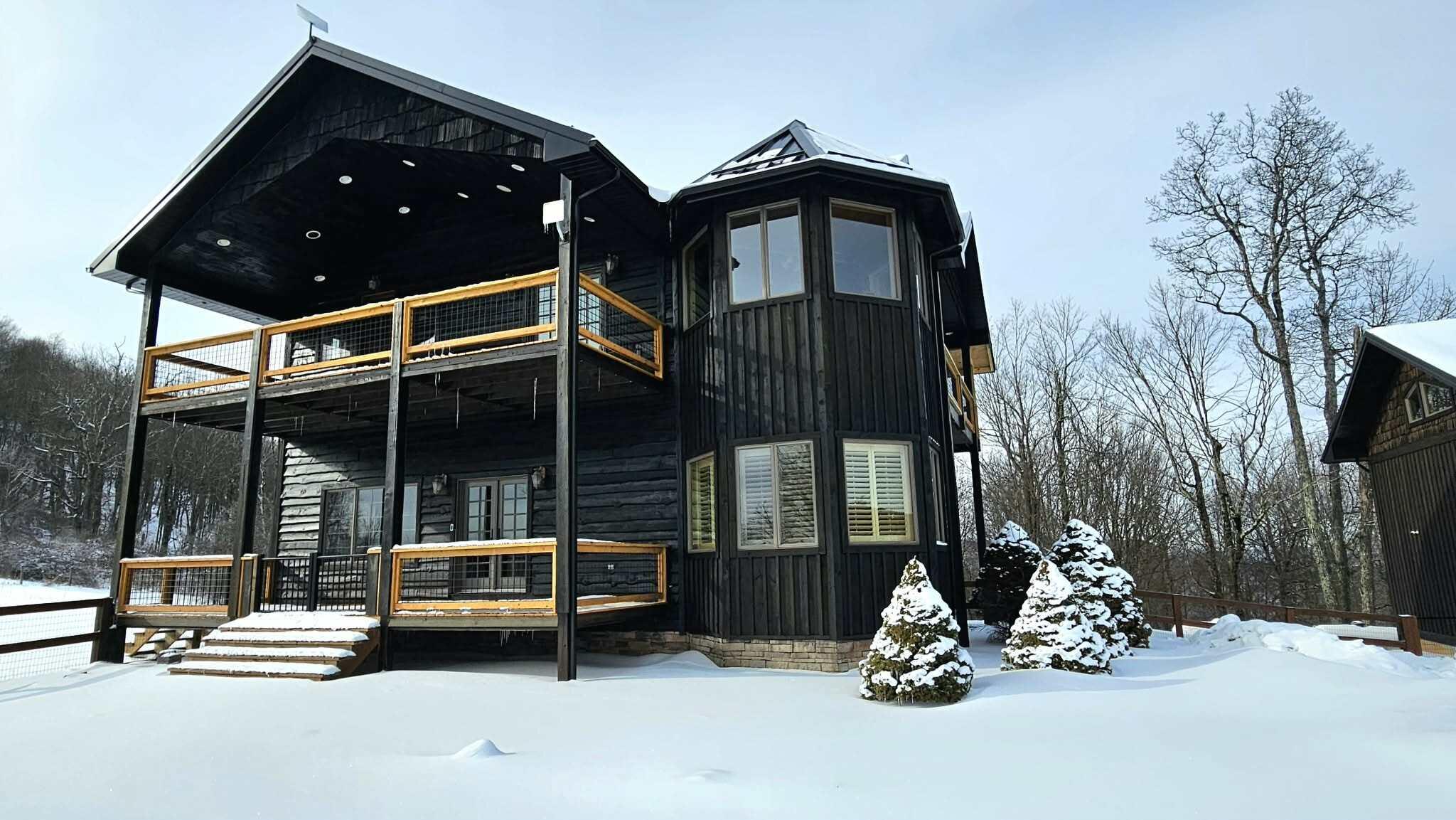 684 Headwaters Road Slatyfork, WV 26291 - Photo 5 of 69 Modern Mountain Chalet