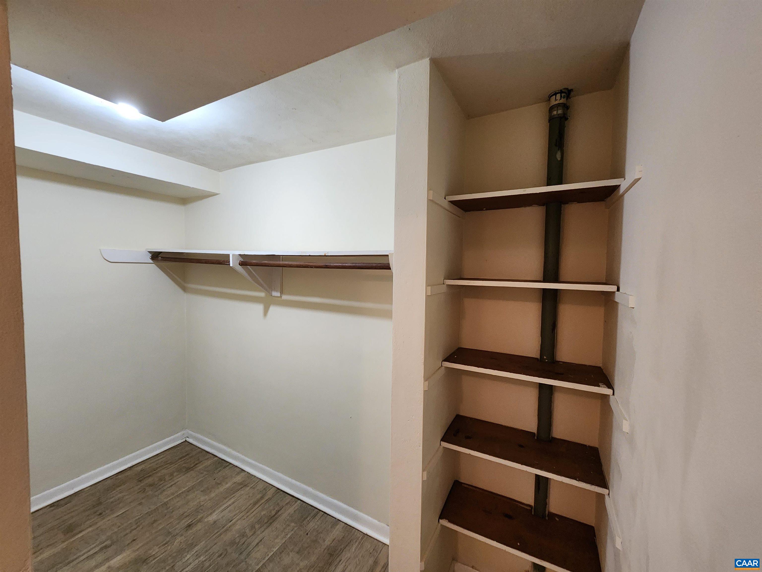 130 Apple Tree Road, Unit C Charlottesville, VA 22903 - Photo 10 of 11 a view of an empty walk in closet