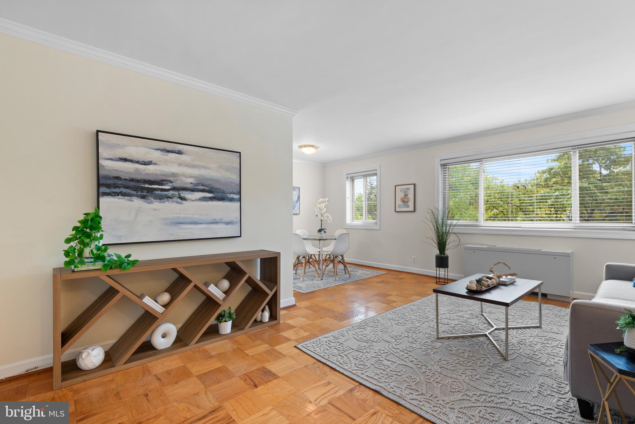 4570 MacArthur Boulevard Northwest, Unit 105 Washington, DC 20007 - Photo 6 of 20 Nice-sized living room