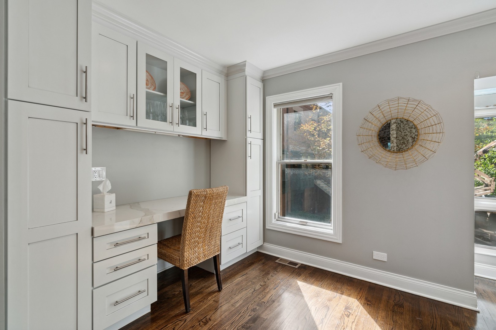 641 West Willow Street, Unit 105 Chicago, IL 60614 - Photo 12 of 37 a view of room with window and wooden floor