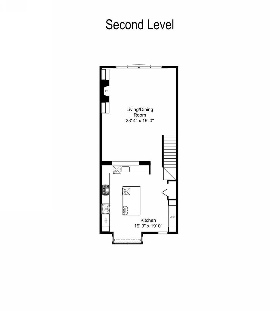 641 West Willow Street, Unit 105 Chicago, IL 60614 - Photo 36 of 37 a picture of floor plan