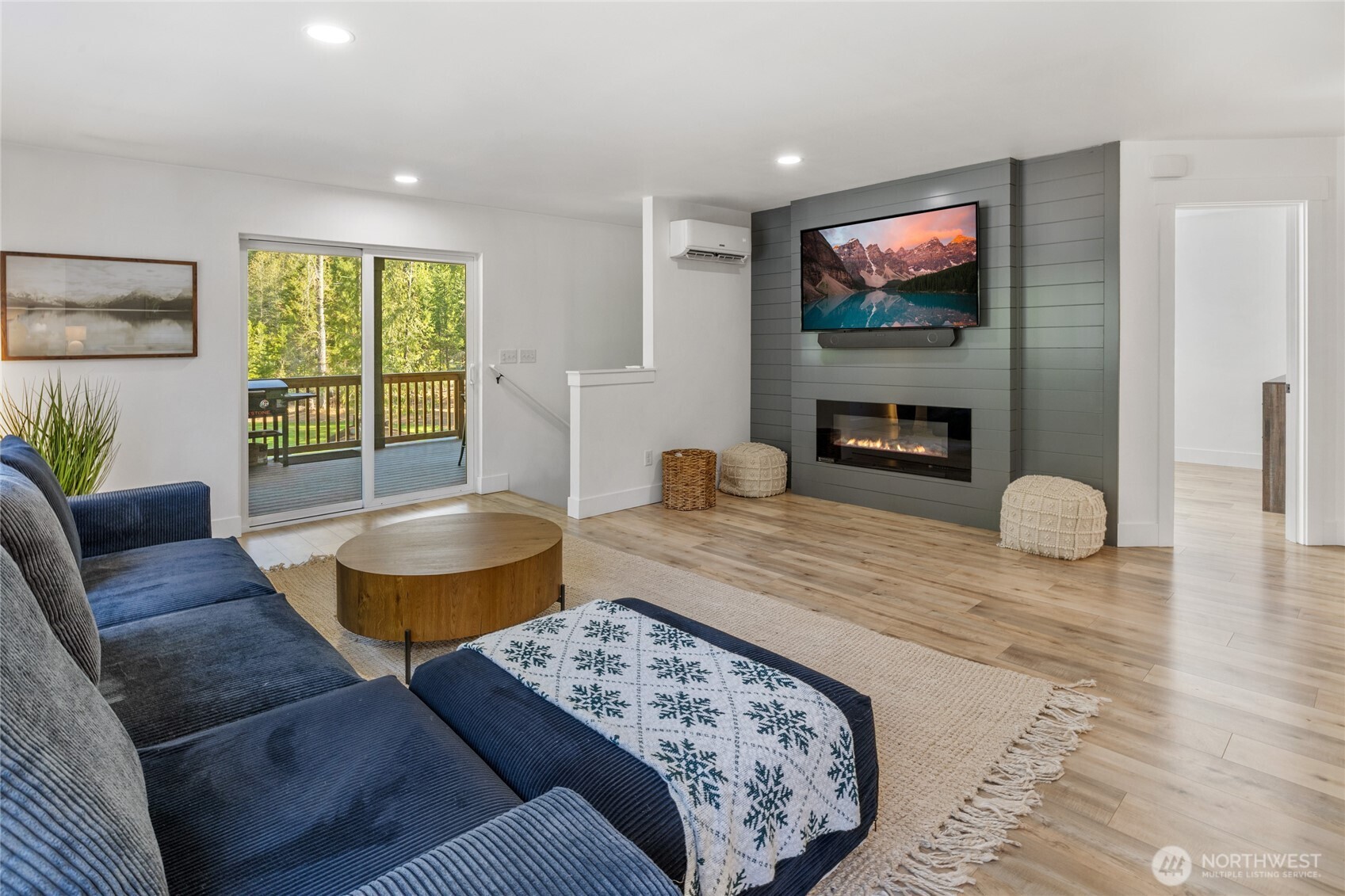 630 Silver Creek Road Easton, WA 98925 - Photo 13 of 40 a living room with furniture and a fireplace