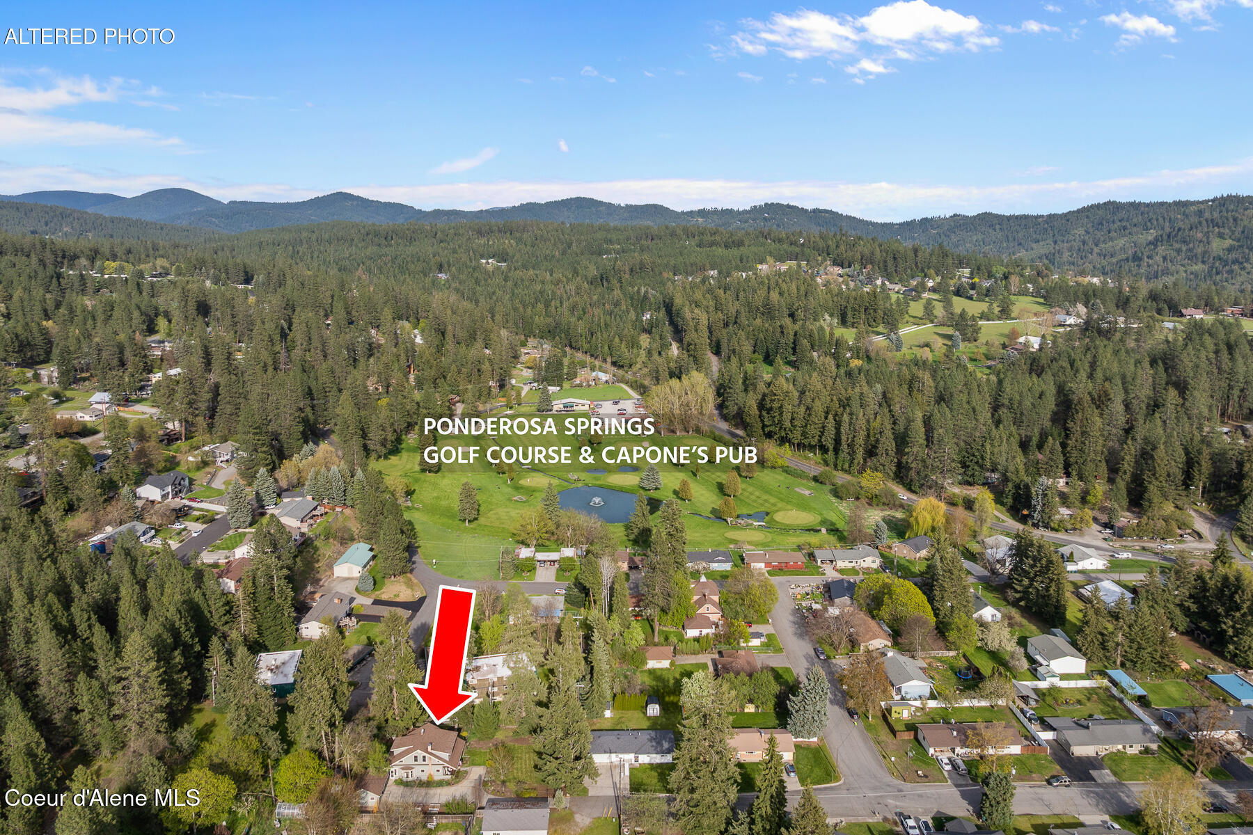 1040 North 23rd Street Coeur D'Alene, ID 83814 - Photo 55 of 58 Aerial_1040N23rdSt-4_Labeled