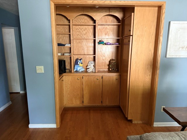 2948 Hendriske Road Young Harris, GA 30582 - Photo 5 of 20 a view of a hallway with wooden floor and a bathroom