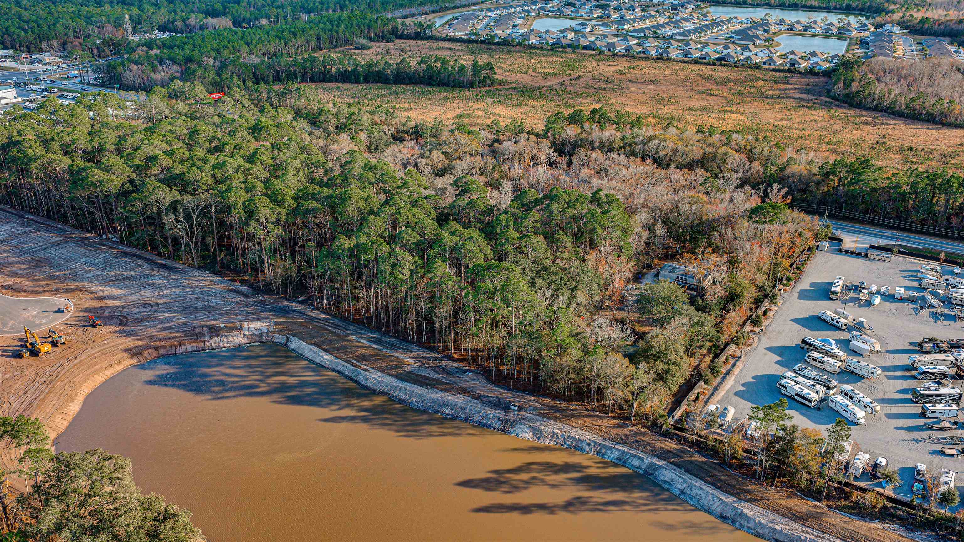 0 State Road 206 St. Augustine, FL 32086 - Photo 11 of 27 a view of a lake with an outdoor space
