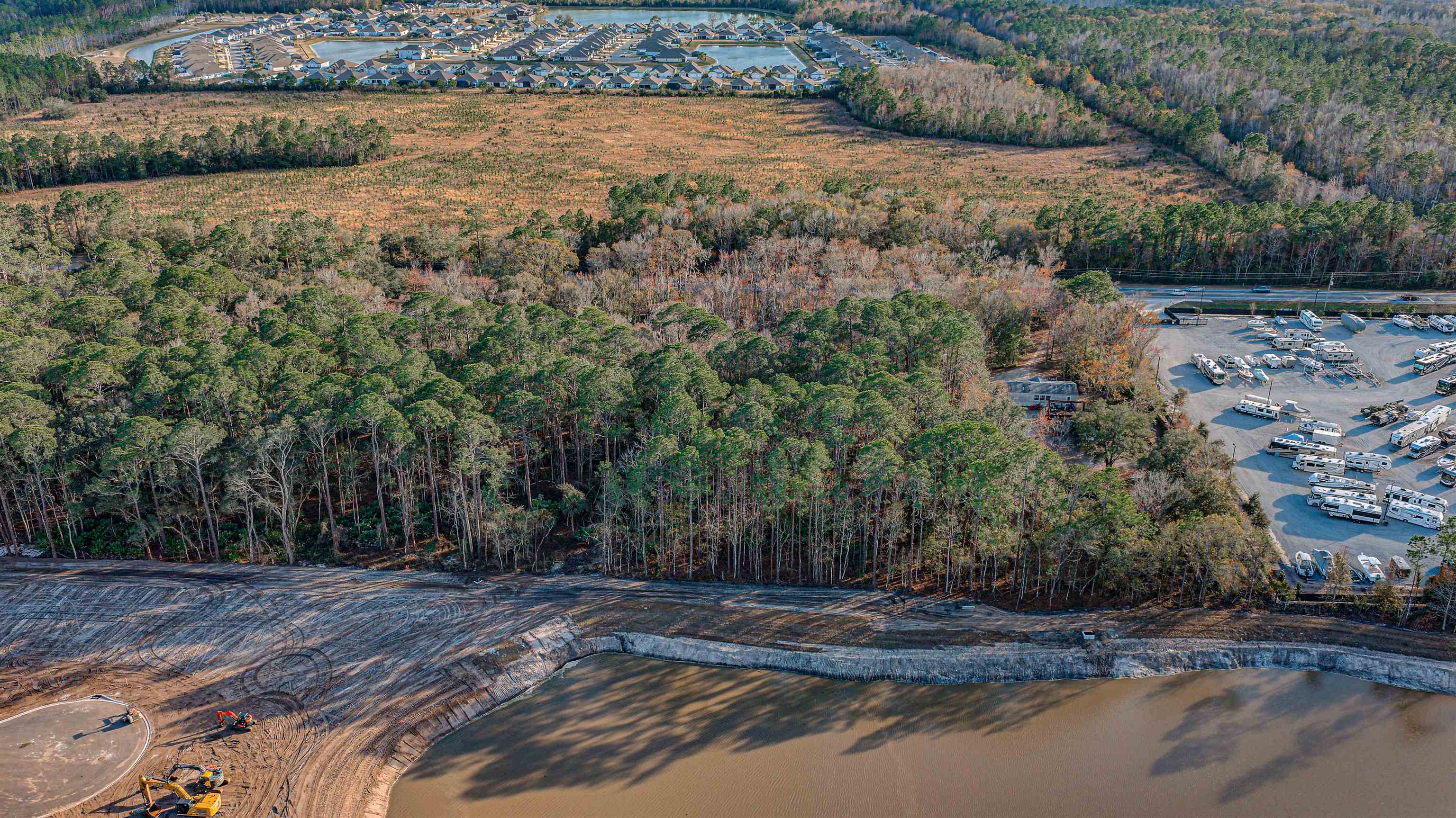 0 State Road 206 St. Augustine, FL 32086 - Photo 13 of 27 a view of a yard with trees