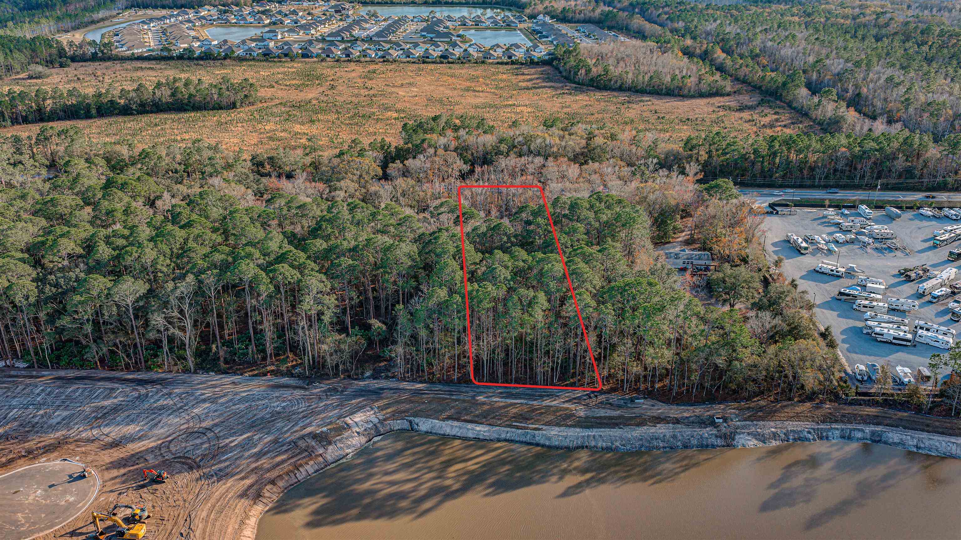 0 State Road 206 St. Augustine, FL 32086 - Photo 14 of 27 a view of a yard with plants