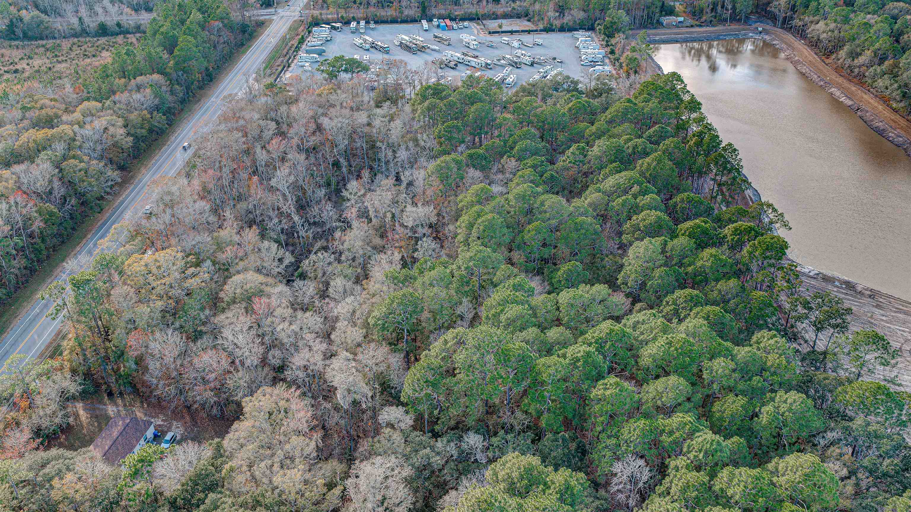 0 State Road 206 St. Augustine, FL 32086 - Photo 19 of 27 a view of a forest with a street