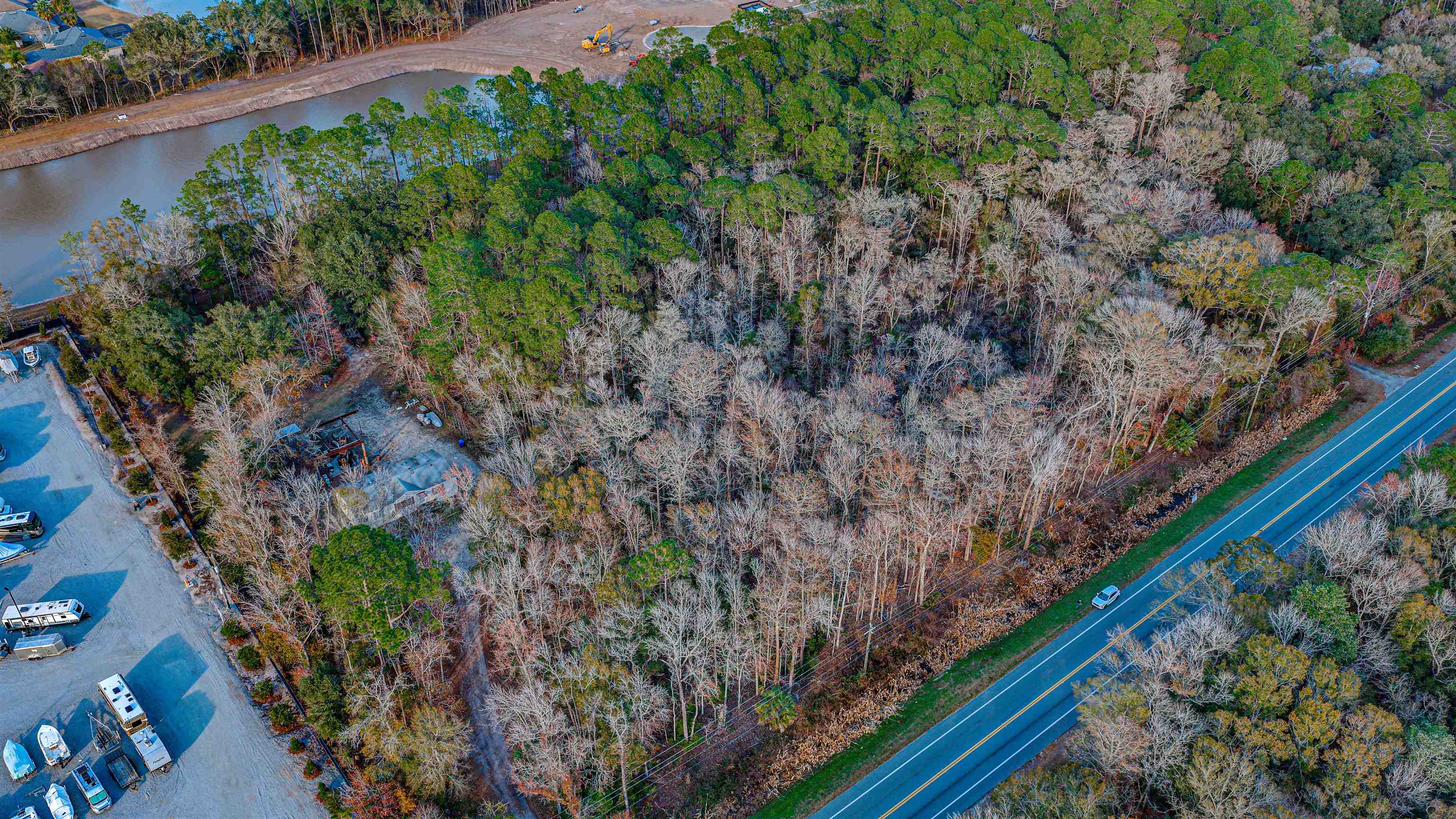 0 State Road 206 St. Augustine, FL 32086 - Photo 3 of 27 a view of a garden with plants