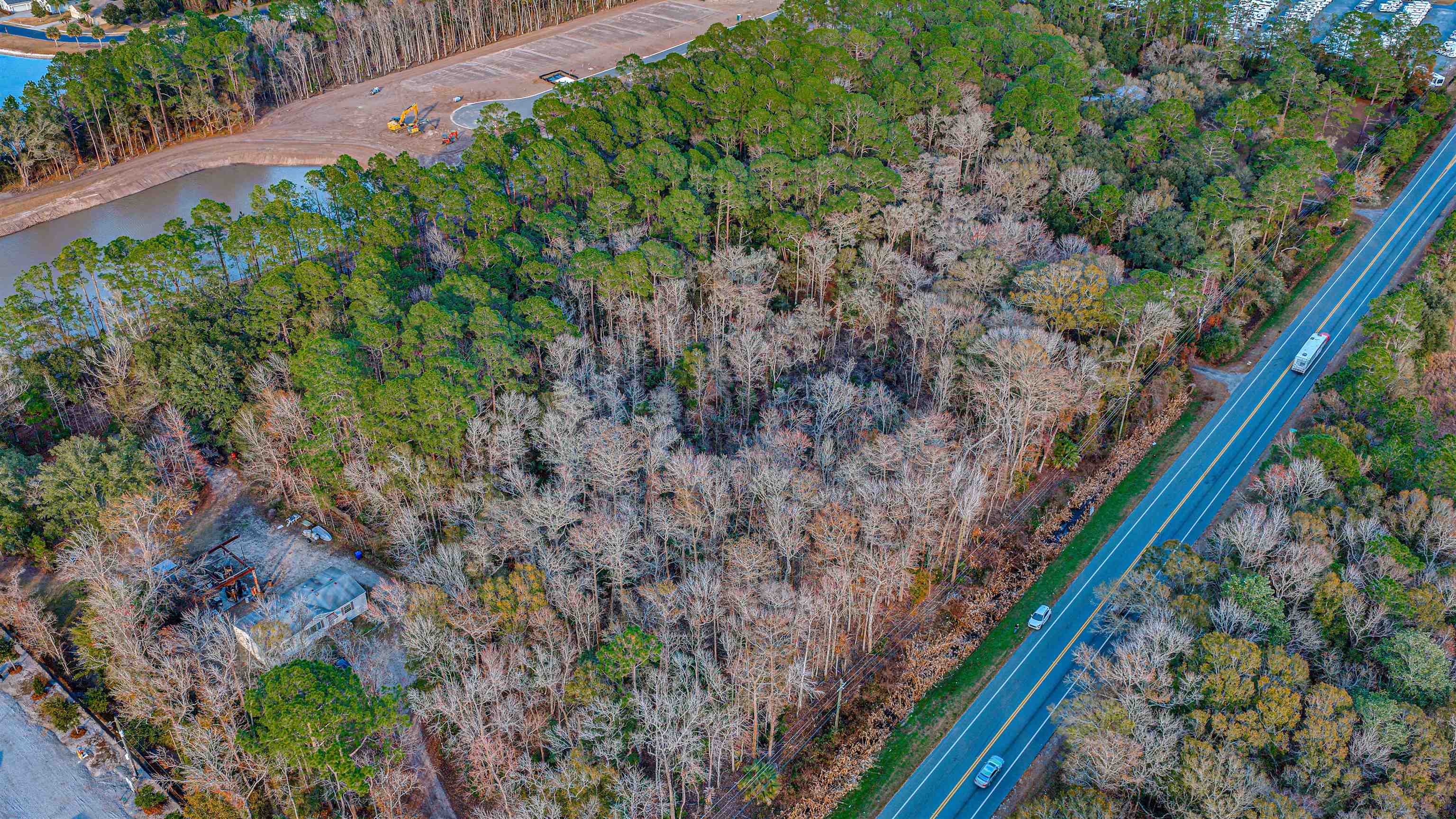 0 State Road 206 St. Augustine, FL 32086 - Photo 4 of 27 a view of a yard with plants