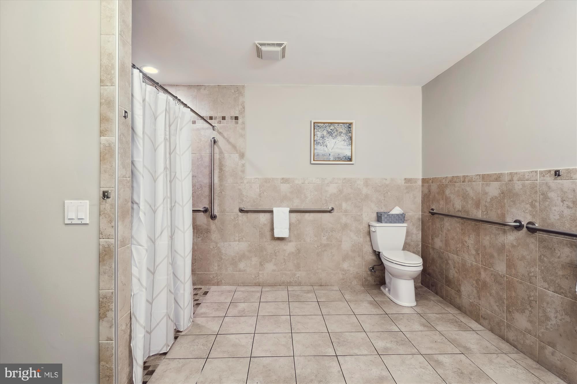 15705 Bond Mill Road Laurel, MD 20707 - Photo 53 of 77 CERAMIC TILE FLOORING & WALL SURROUND
