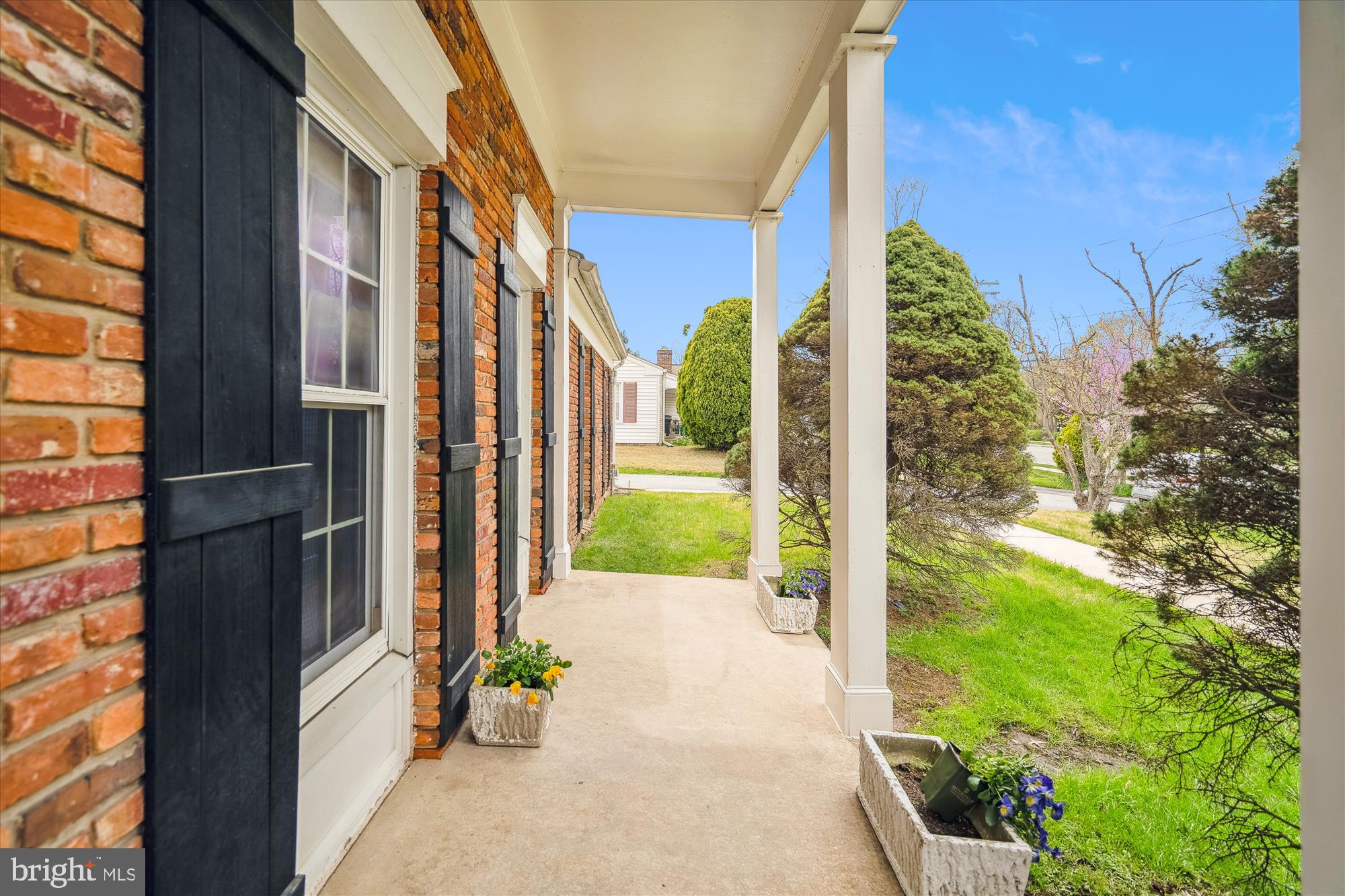 15705 Bond Mill Road Laurel, MD 20707 - Photo 69 of 77 COVERED FRONT PORCH FOR MORNING COFFEE