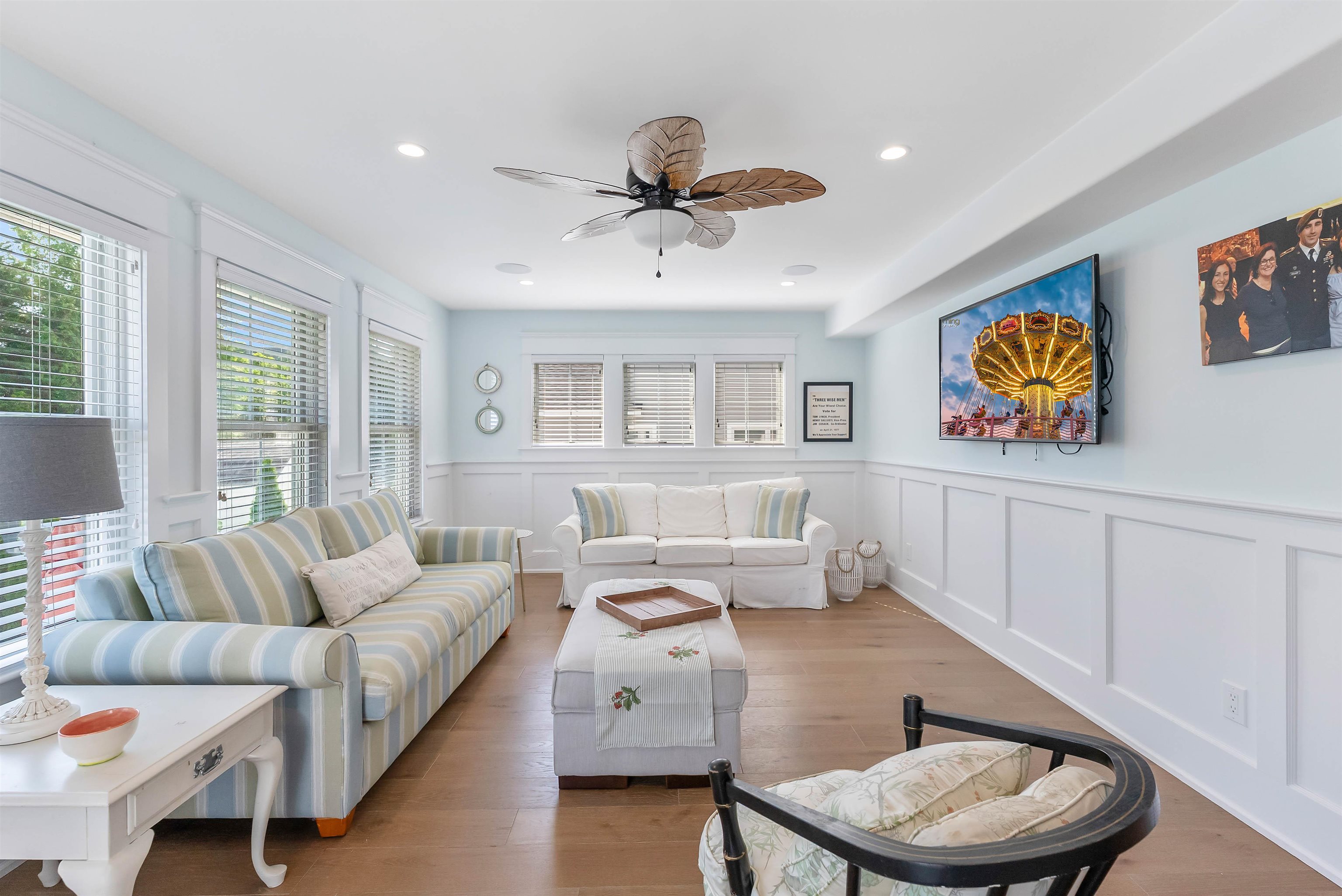 149 10th Street Avalon, NJ 08202 - Photo 16 of 49 a living room with furniture and a large window